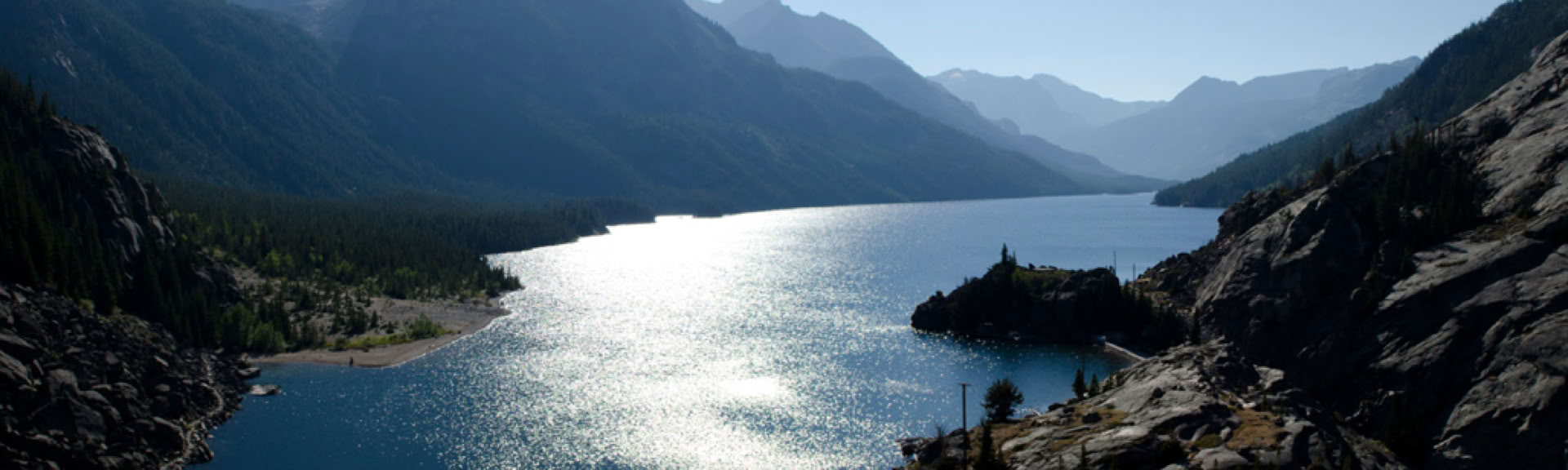 Picture of Mystic Lake Montana shot by Michael North